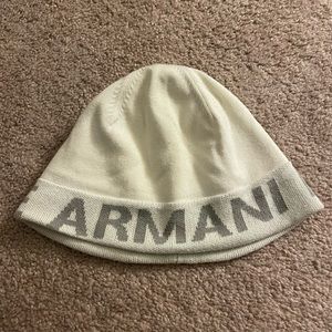 Armani exchange knit beanie